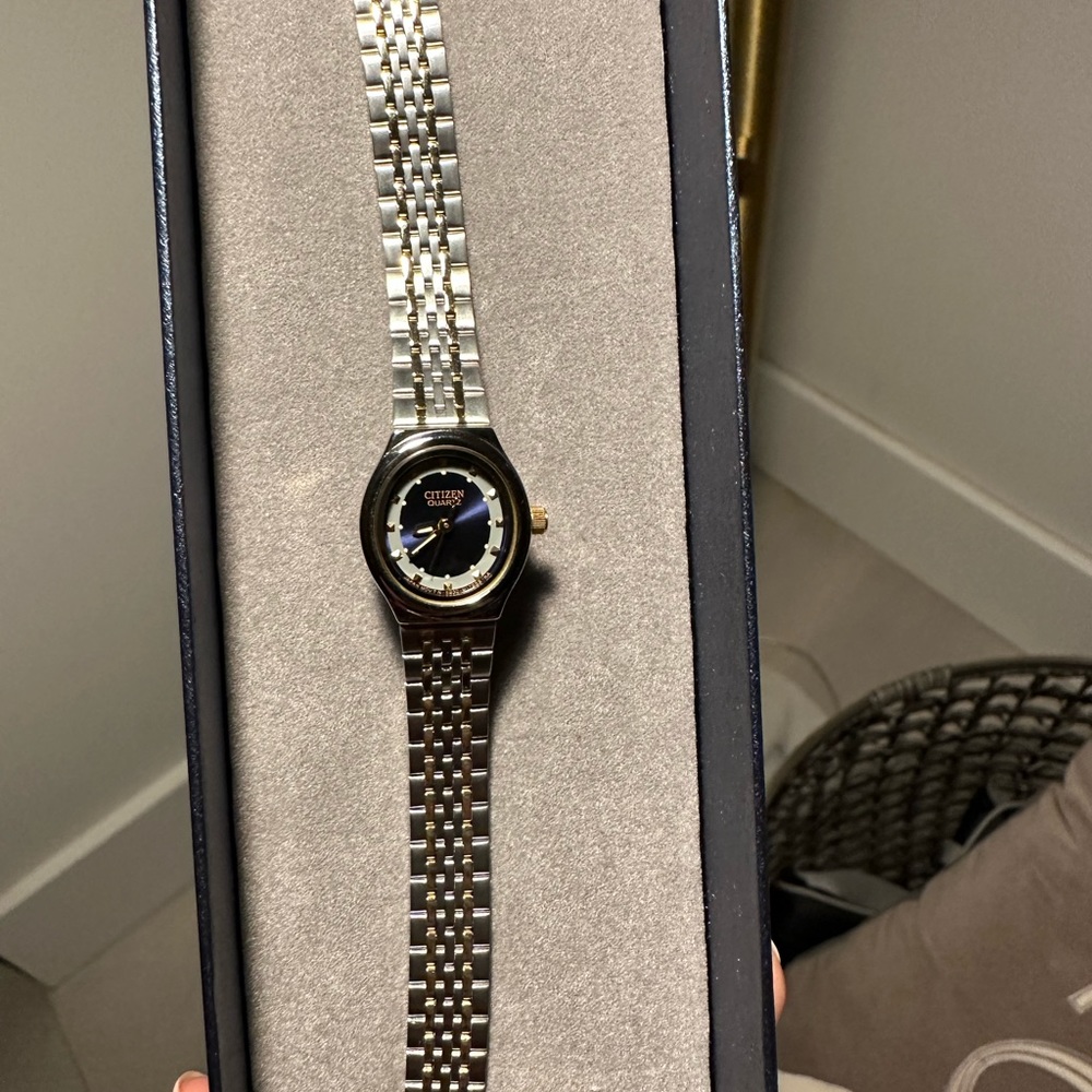 Small Vintage Citizen Two-Tone Watch. NEW
